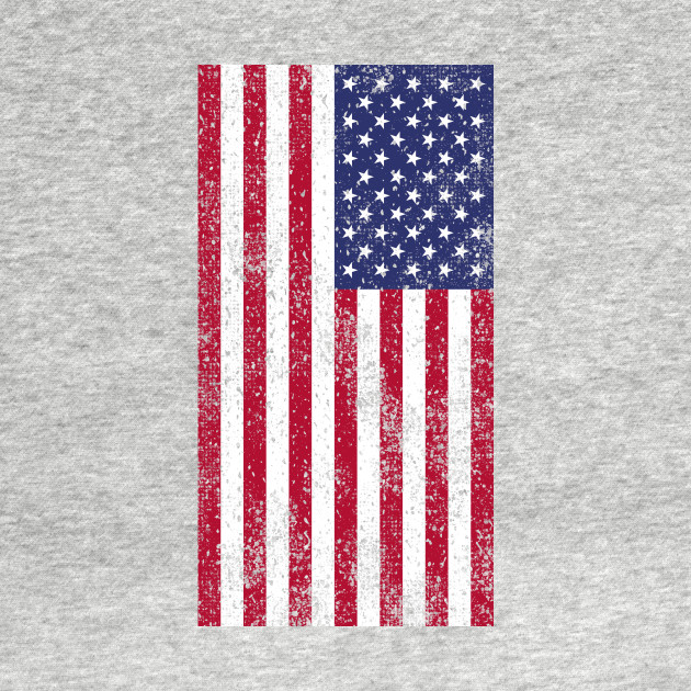 Distressed American Flag by KHJ